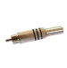 AH 7622BLK RCA konektor črn