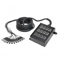 Adam Hall K12C10 Multicore with Stage Box 12/0 10 m