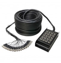 Adam Hall K20C50 Multicore with Stage Box 16/4 50 m