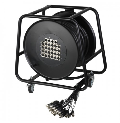 Adam Hall K28C30D Multicore na bobnu 24/4 30 m