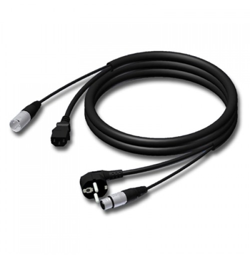 Adam Hall power-signal kabel 20m